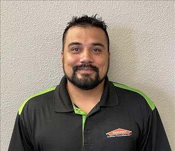 Henry Garza, team member at SERVPRO of West Fort Worth