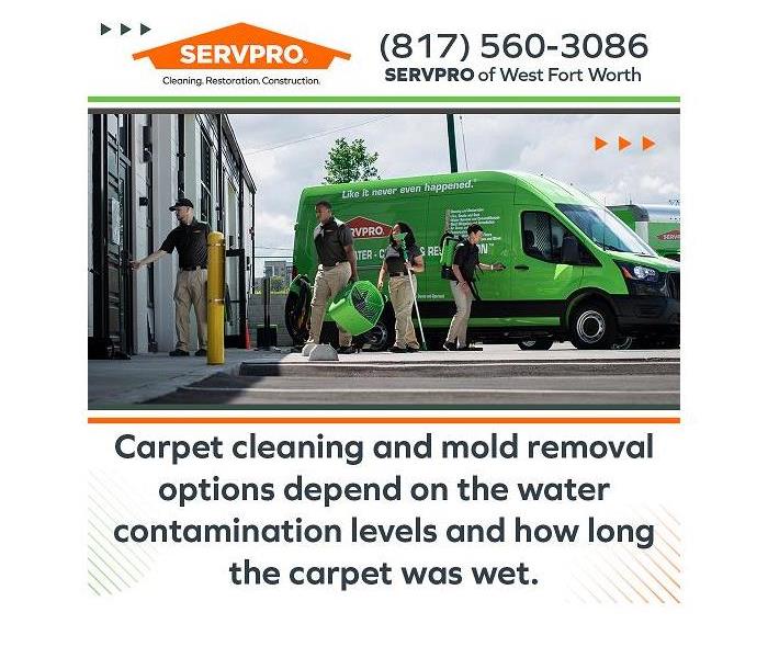 SERVPRO crew and truck